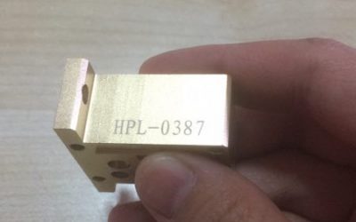 Electronic Parts Laser lettering